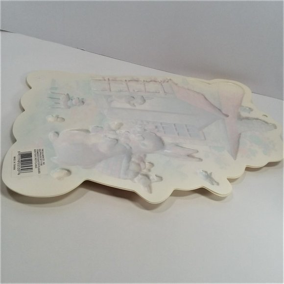 Giordano Holiday Vtg Easter 3d Deco Wall Window Clings Vacuform